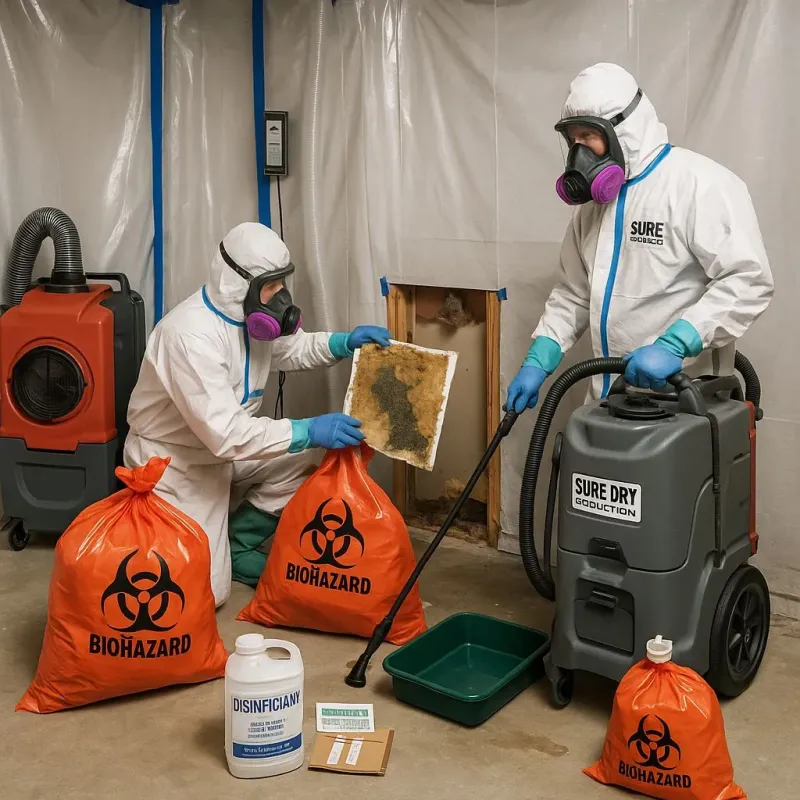 Contaminated Water Handling Protocols process in Pawnee, OK